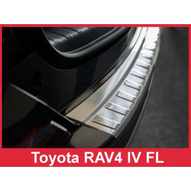 Накладка на задний бампер Toyota Rav4 FL (2016-2019) бренд – Avisa главное фото